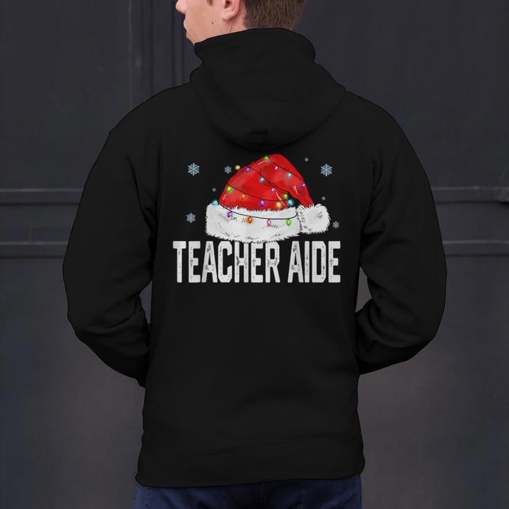 Teacher Aide Christmas Women Family Matching Group Xmas Men's Hoodie Back Print, gift for family, gift for coworker Teacher Aide Christmas Women Family Matching Group Xmas Men's Hoodie Back Print, gift for family, gift for coworker