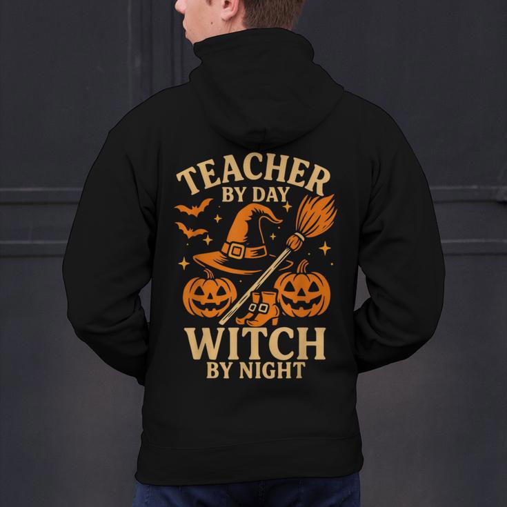 Teacher By Day Witch By Night Halloween Teacher Witch Men's Hoodie Back Print, gift for family, gift for coworker Teacher By Day Witch By Night Halloween Teacher Witch Men's Hoodie Back Print, gift for family, gift for coworker