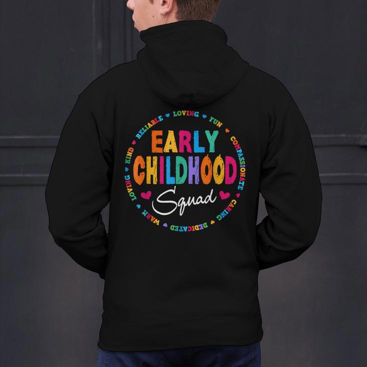 Teacher Early Childhood Squad T-Shirt Men's Hoodie Back Print, gift for family, gift for coworker Teacher Early Childhood Squad T-Shirt Men's Hoodie Back Print, gift for family, gift for coworker