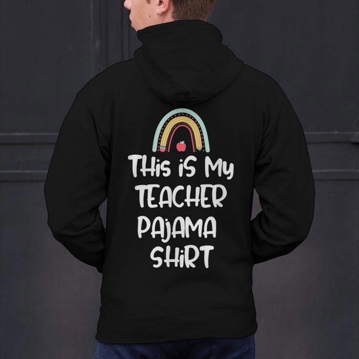 This Is My Teacher Pajama Shirt Teacher Life Tee Men's Hoodie Back Print, gift for family, gift for coworker This Is My Teacher Pajama Shirt Teacher Life Tee Men's Hoodie Back Print, gift for family, gift for coworker