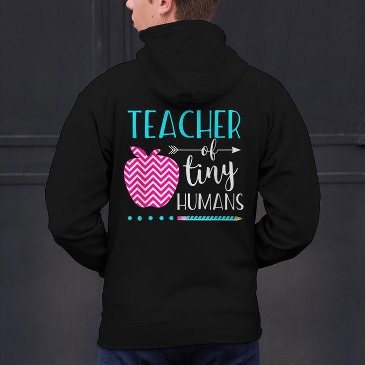 Teacher Of Tiny Humans Preschool Pre K Kindergarten Teacher Men's Hoodie Back Print, gift for family, gift for coworker Teacher Of Tiny Humans Preschool Pre K Kindergarten Teacher Men's Hoodie Back Print, gift for family, gift for coworker