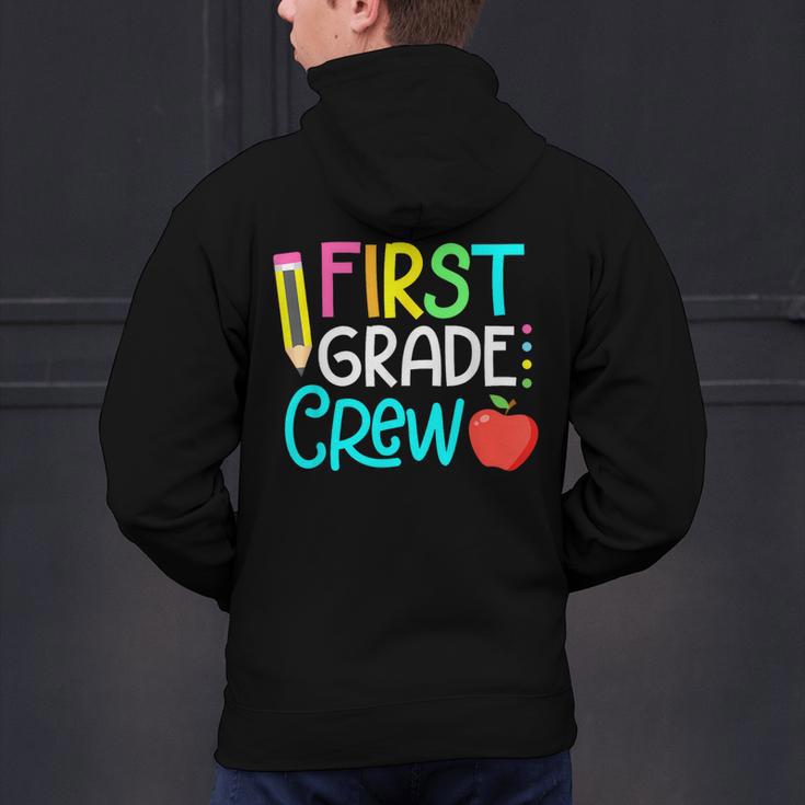 Team 1st Grade Crew Back To School 1st Grade Teacher Kids Men's Hoodie Back Print, gift for family, gift for coworker Team 1st Grade Crew Back To School 1st Grade Teacher Kids Men's Hoodie Back Print, gift for family, gift for coworker