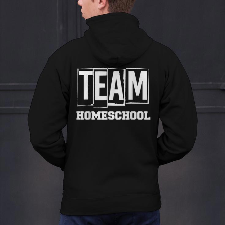 Team Homeschool Homeschooler Homeschooling Teacher Mom Kids Men's Hoodie Back Print, gift for family, gift for coworker Team Homeschool Homeschooler Homeschooling Teacher Mom Kids Men's Hoodie Back Print, gift for family, gift for coworker