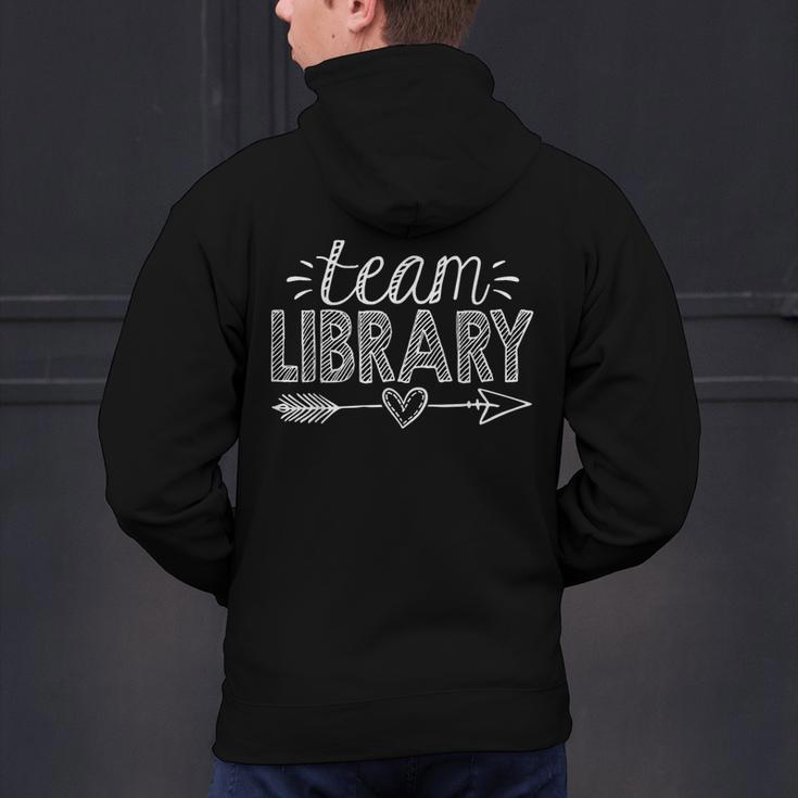 Team Library Tee Teacher Student Back To School Men's Hoodie Back Print, gift for family, gift for coworker Team Library Tee Teacher Student Back To School Men's Hoodie Back Print, gift for family, gift for coworker