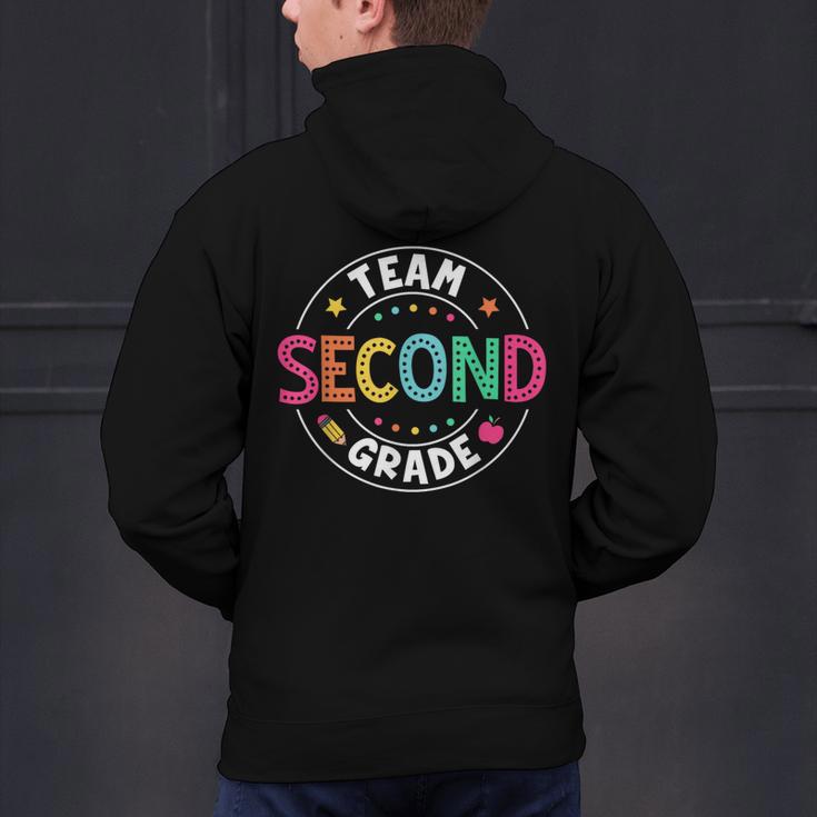 Team Second Grade Teacher Back To School 2nd Grade Squad Men's Hoodie Back Print, 2nd Grade Teacher Hoodies, gift for family, gift for coworker Team Second Grade Teacher Back To School 2nd Grade Squad Men's Hoodie Back Print, 2nd Grade Teacher Hoodies, gift for family, gift for coworker
