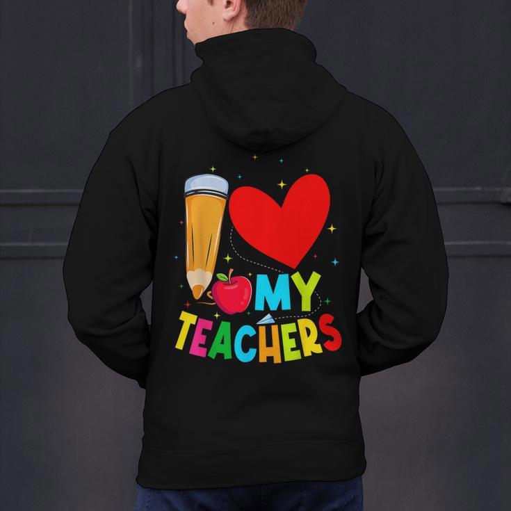 Teens Graduation I Heart My Teachers I Love My Teachers Men's Hoodie Back Print, gift for family, gift for coworker Teens Graduation I Heart My Teachers I Love My Teachers Men's Hoodie Back Print, gift for family, gift for coworker