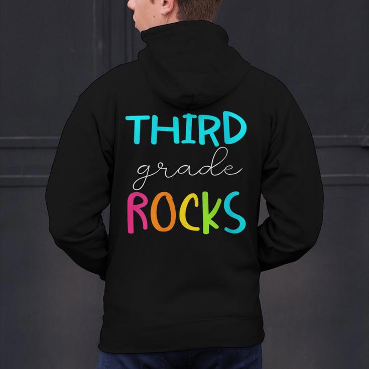 Third Grade Rocks Shirt Team 3rd Grade Teacher Men's Hoodie Back Print, gift for family, gift for coworker Third Grade Rocks Shirt Team 3rd Grade Teacher Men's Hoodie Back Print, gift for family, gift for coworker