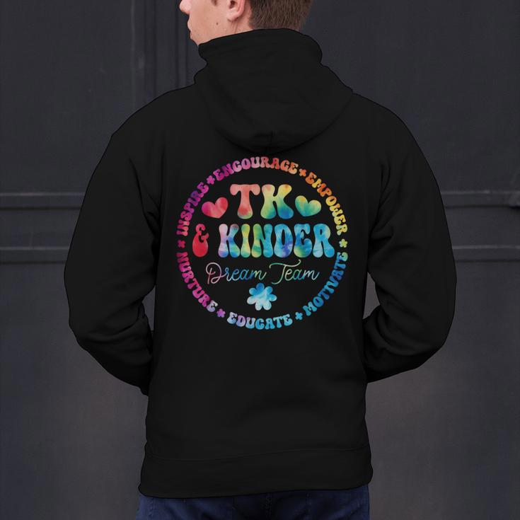 TK & Kinder Dream Team Transitional Kindergarten Teacher Men's Hoodie Back Print, gift for family, gift for coworker TK & Kinder Dream Team Transitional Kindergarten Teacher Men's Hoodie Back Print, gift for family, gift for coworker