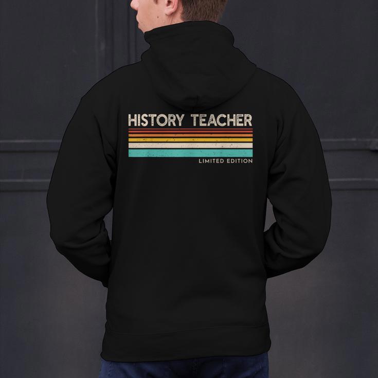 History Teacher Limited Edition Retro History Education Men's Hoodie Back Print, History Teacher Hoodies, gift for family, gift for coworker History Teacher Limited Edition Retro History Education Men's Hoodie Back Print, History Teacher Hoodies, gift for family, gift for coworker