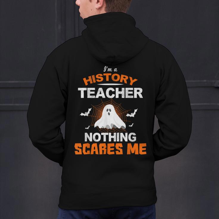 History Teacher School Shirt Halloween Educator Men Women Kids Men's Hoodie Back Print, History Teacher Hoodies, gift for family, gift for coworker