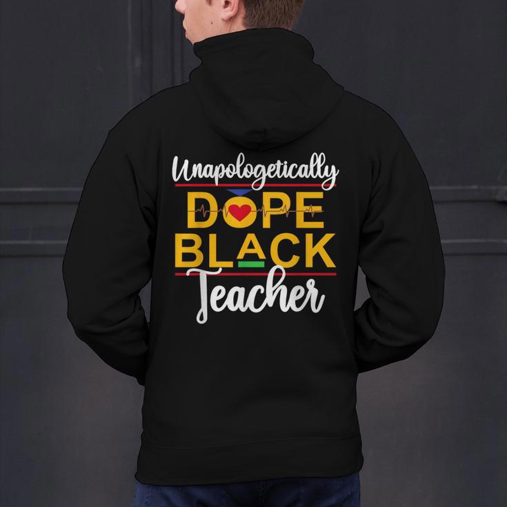Unapologetic Dope Teacher African American Melanin Men's Hoodie Back Print, gift for family, gift for coworker Unapologetic Dope Teacher African American Melanin Men's Hoodie Back Print, gift for family, gift for coworker
