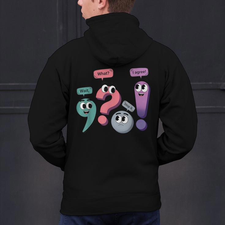 Wait What Stop It I Agree Grammar English Teacher Men's Hoodie Back Print, English Teacher Hoodies, gift for family, gift for coworker Wait What Stop It I Agree Grammar English Teacher Men's Hoodie Back Print, English Teacher Hoodies, gift for family, gift for coworker