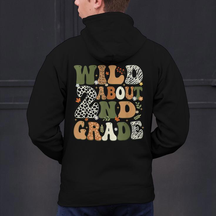Wild About 2nd Grade Teacher Student First Day Of School Men's Hoodie Back Print, First Grade Teacher Hoodies, 2nd Grade Teacher Hoodies, gift for family, gift for coworker Wild About 2nd Grade Teacher Student First Day Of School Men's Hoodie Back Print, First Grade Teacher Hoodies, 2nd Grade Teacher Hoodies, gift for family, gift for coworker