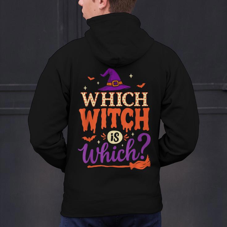 Which Witch Is Which Halloween For Women Men English Teacher Men's Hoodie Back Print, English Teacher Hoodies, gift for family, gift for coworker