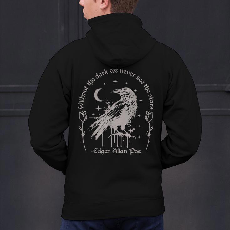 Without The Dark We Never See The Stars Teacher Men's Hoodie Back Print, gift for family, gift for coworker