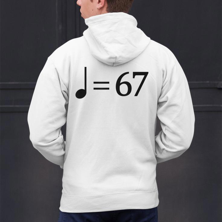 67 Music Meme Slang Musician Kids Music Teacher Men's Hoodie Back Print, gift for family, gift for coworker 67 Music Meme Slang Musician Kids Music Teacher Men's Hoodie Back Print, gift for family, gift for coworker