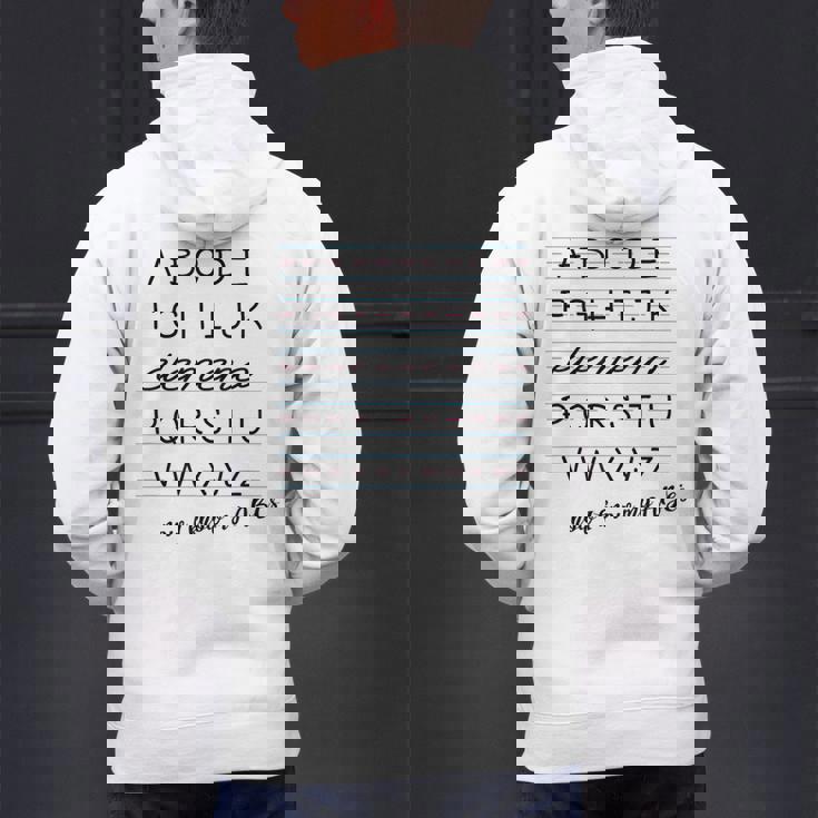 ABC Elemeno Shirt Alphabet Kindergarten Preschool Teacher Men&#x27;s Hoodie Back Print, gift for family, gift for coworker