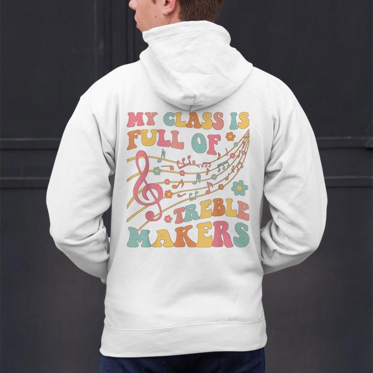 My Class Is Full Of Treble Makers Funny Music Teacher Groovy Men Women Girls Kids Men's Hoodie Back Print, Groovy Teacher Hoodies, gift for family, gift for coworker My Class Is Full Of Treble Makers Funny Music Teacher Groovy Men Women Girls Kids Men's Hoodie Back Print, Groovy Teacher Hoodies, gift for family, gift for coworker