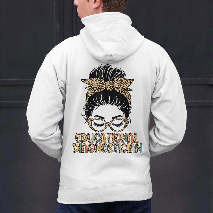 Cute Educational Diagnostician Teacher Appreciation Week Men Women Men's Hoodie Back Print, gift for family, gift for coworker Cute Educational Diagnostician Teacher Appreciation Week Men Women Men's Hoodie Back Print, gift for family, gift for coworker