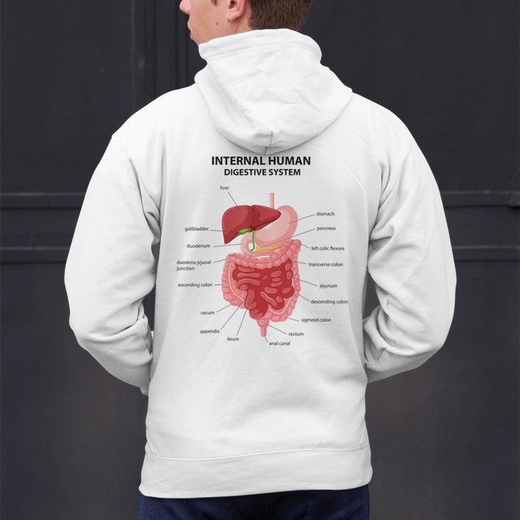 Digestive System Anatomy Anatomical Biology Teacher Men Women Men's Hoodie Back Print, gift for family, gift for coworker Digestive System Anatomy Anatomical Biology Teacher Men Women Men's Hoodie Back Print, gift for family, gift for coworker