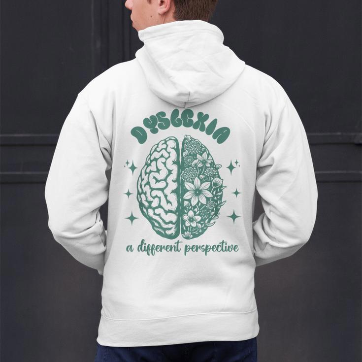 Dyslexia A Different Perspective Dyslexia Specialist Teacher Men's Hoodie Back Print, gift for family, gift for coworker Dyslexia A Different Perspective Dyslexia Specialist Teacher Men's Hoodie Back Print, gift for family, gift for coworker