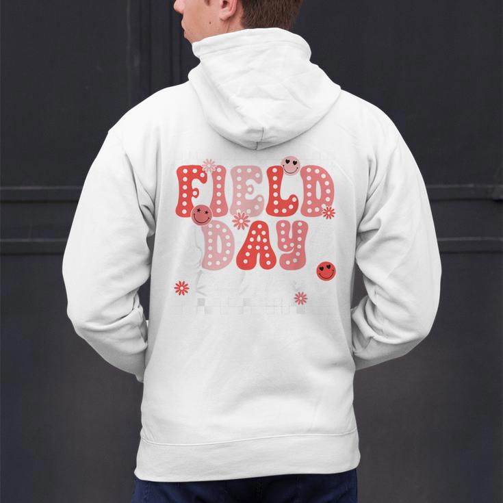 Field Day Red Team Outdoor Field Day Games For Kids Teacher Men's Hoodie Back Print, gift for family, gift for coworker