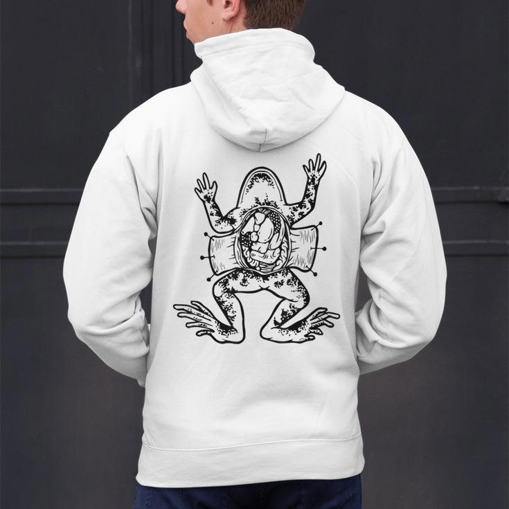 Frog Dissection Biology Anatomy Lab Science Teacher Men's Hoodie Back Print, Science Teacher Hoodies, gift for family, gift for coworker Frog Dissection Biology Anatomy Lab Science Teacher Men's Hoodie Back Print, Science Teacher Hoodies, gift for family, gift for coworker