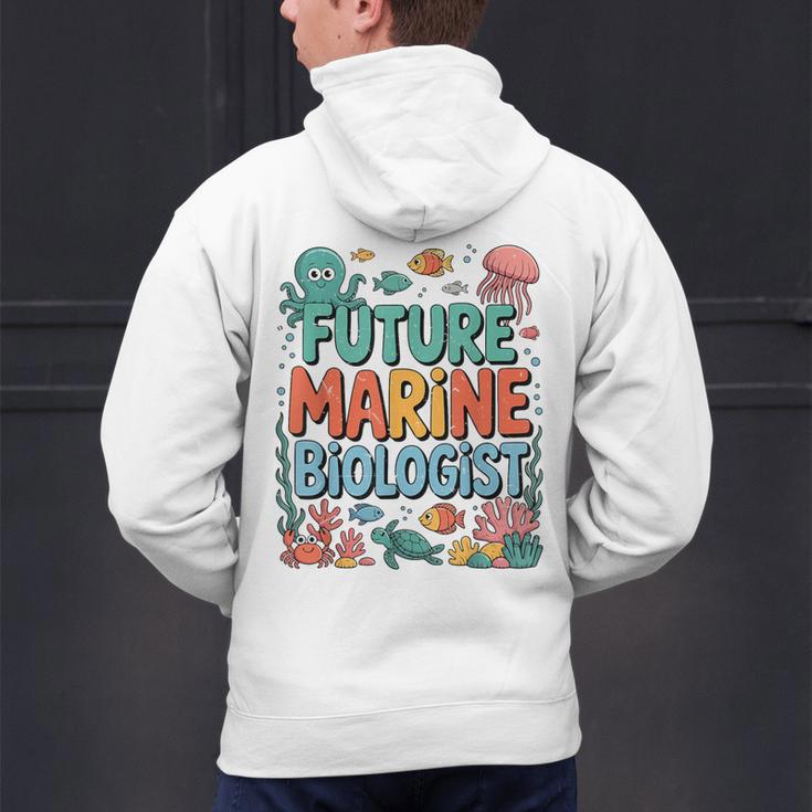 Future Marine Biologist Student Biology Teacher Kids Men's Hoodie Back Print, Future Teacher Hoodies, gift for family, gift for coworker Future Marine Biologist Student Biology Teacher Kids Men's Hoodie Back Print, Future Teacher Hoodies, gift for family, gift for coworker