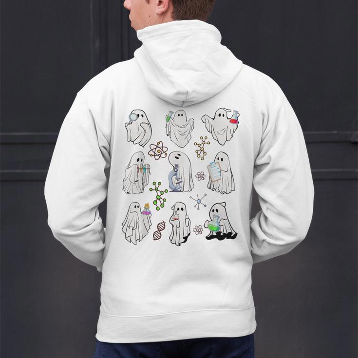 Ghost Science Teacher Chemistry Laboratory Halloween Costume Men's Hoodie Back Print, Science Teacher Hoodies, gift for family, gift for coworker Ghost Science Teacher Chemistry Laboratory Halloween Costume Men's Hoodie Back Print, Science Teacher Hoodies, gift for family, gift for coworker