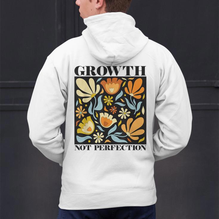 Growth Not Perfection Abstract Florals SPED Teacher Men's Hoodie Back Print, gift for family, gift for coworker Growth Not Perfection Abstract Florals SPED Teacher Men's Hoodie Back Print, gift for family, gift for coworker