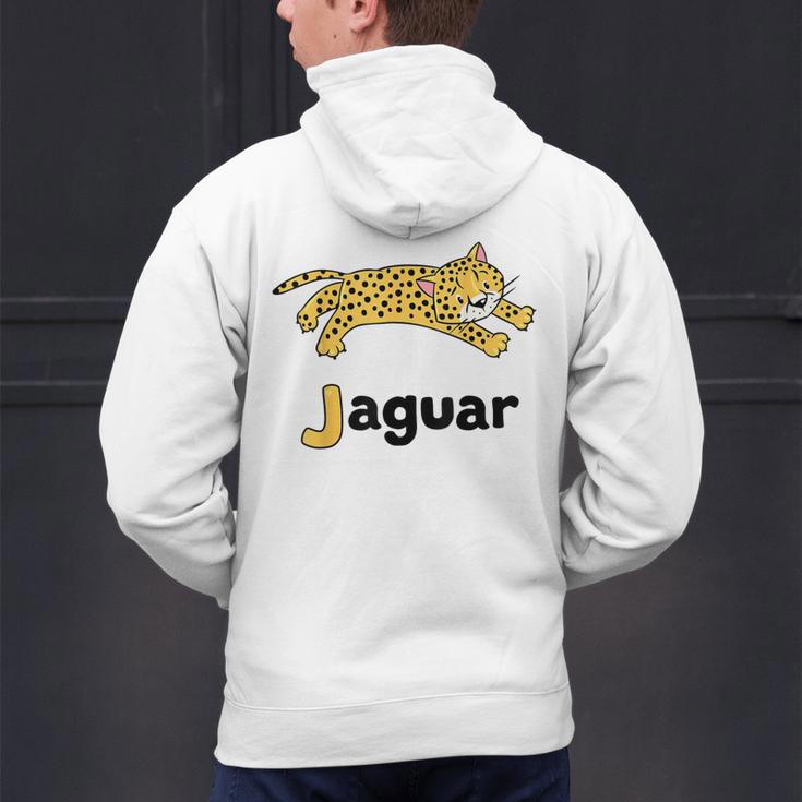 J Is For Jaguar ABC Alphabet T-Shirt For Teachers Students Men's Hoodie Back Print, gift for family, gift for coworker J Is For Jaguar ABC Alphabet T-Shirt For Teachers Students Men's Hoodie Back Print, gift for family, gift for coworker