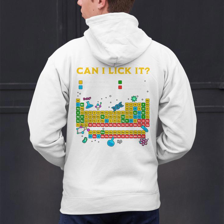 Can I Lick It Periodic Table Science Teacher Student Premium Tri-Blend Men's Hoodie Back Print, Science Teacher Hoodies, gift for family, gift for coworker Can I Lick It Periodic Table Science Teacher Student Premium Tri-Blend Men's Hoodie Back Print, Science Teacher Hoodies, gift for family, gift for coworker