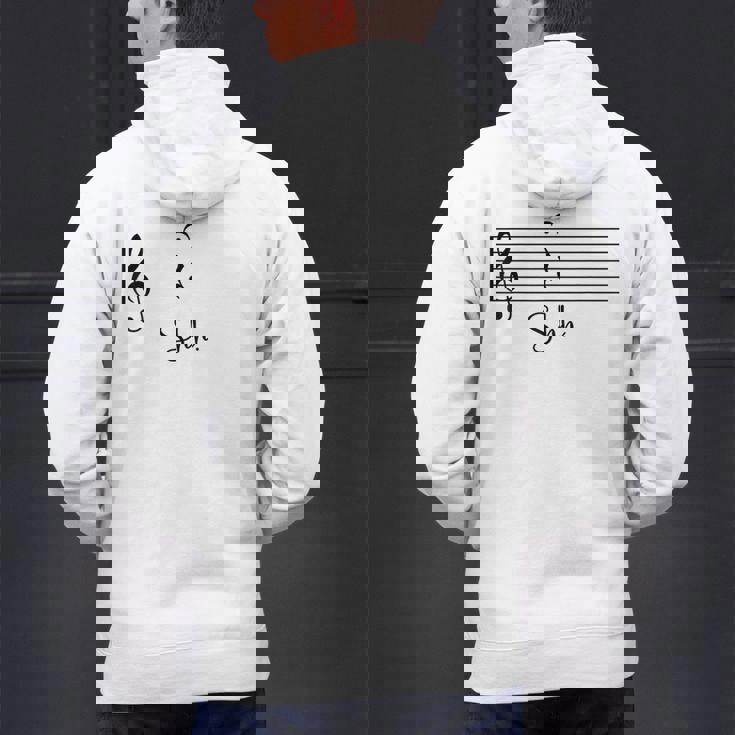 Music Notes Shirt Shh Quarter Fermata Teacher Men&#x27;s Hoodie Back Print, gift for family, gift for coworker