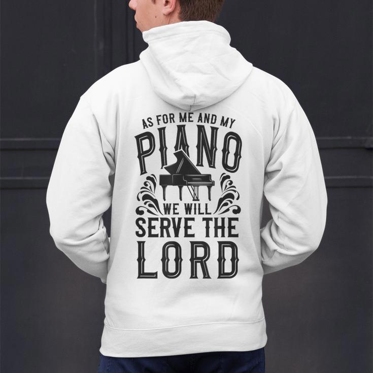 Piano Teacher Pianist Men's Hoodie Back Print, gift for family, gift for coworker Piano Teacher Pianist Men's Hoodie Back Print, gift for family, gift for coworker