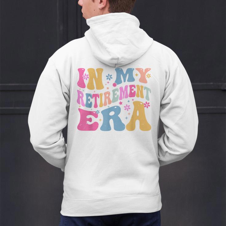 Retro Groovy Retirement Era Retired Teacher Men's Hoodie Back Print, Groovy Teacher Hoodies, gift for family, gift for coworker Retro Groovy Retirement Era Retired Teacher Men's Hoodie Back Print, Groovy Teacher Hoodies, gift for family, gift for coworker