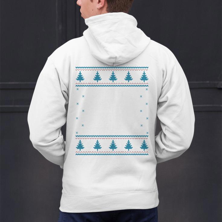 Santas Favorite Band Teacher Christmas Men's Hoodie Back Print, gift for family, gift for coworker