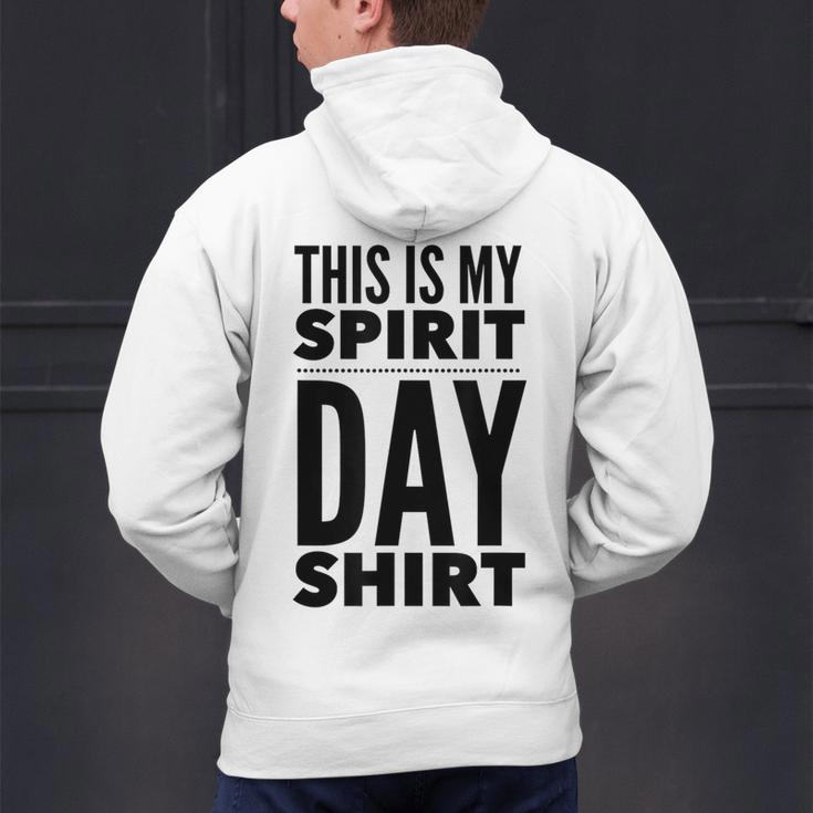School Teacher Spirit Day Costume For Men Women Men's Hoodie Back Print, gift for family, gift for coworker School Teacher Spirit Day Costume For Men Women Men's Hoodie Back Print, gift for family, gift for coworker