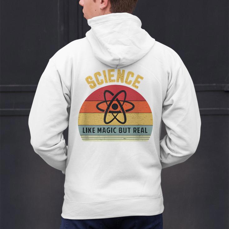 Science Like Magic But Real Science Teacher Graphics Geek Men's Hoodie Back Print, Science Teacher Hoodies, gift for family, gift for coworker Science Like Magic But Real Science Teacher Graphics Geek Men's Hoodie Back Print, Science Teacher Hoodies, gift for family, gift for coworker