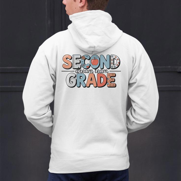 Second Grade Dream Team Back To School 2nd Grade Teacher Men's Hoodie Back Print, 2nd Grade Teacher Hoodies, gift for family, gift for coworker Second Grade Dream Team Back To School 2nd Grade Teacher Men's Hoodie Back Print, 2nd Grade Teacher Hoodies, gift for family, gift for coworker