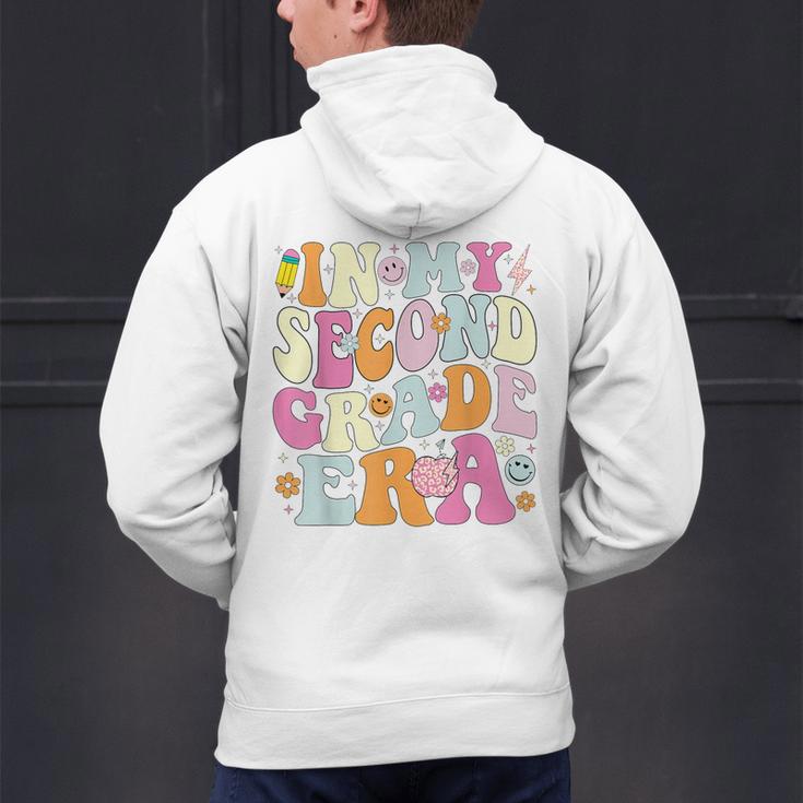 In My Second Grade Era 2nd Grade Girl Teacher Back To School Men's Hoodie Back Print, 2nd Grade Teacher Hoodies, gift for family, gift for coworker