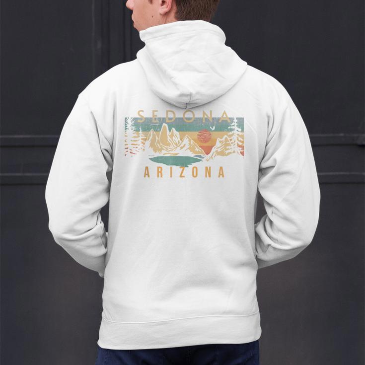 Sedona Men's Hoodie Back Print, gift for family, gift for coworker