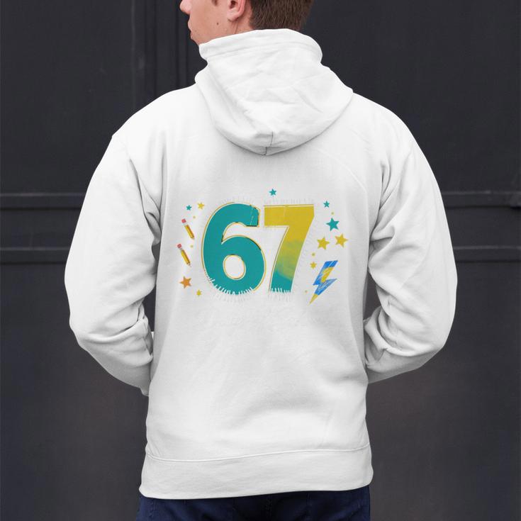 I Survived 67 Days Of School Teachers Students Meme Men's Hoodie Back Print, gift for family, gift for coworker I Survived 67 Days Of School Teachers Students Meme Men's Hoodie Back Print, gift for family, gift for coworker
