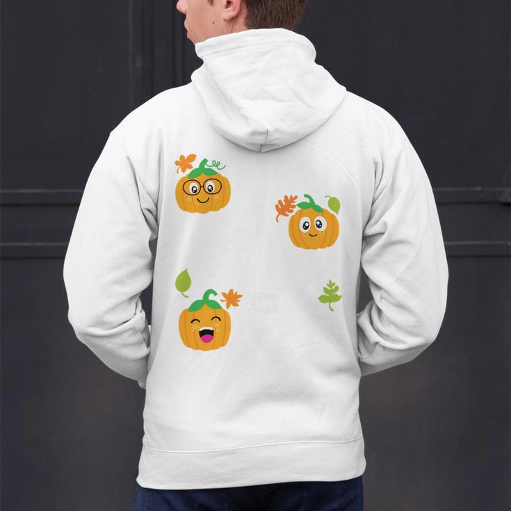 I Teach The Cutest Pumpkins In The Patch Teacher Men's Hoodie Back Print, gift for family, gift for coworker