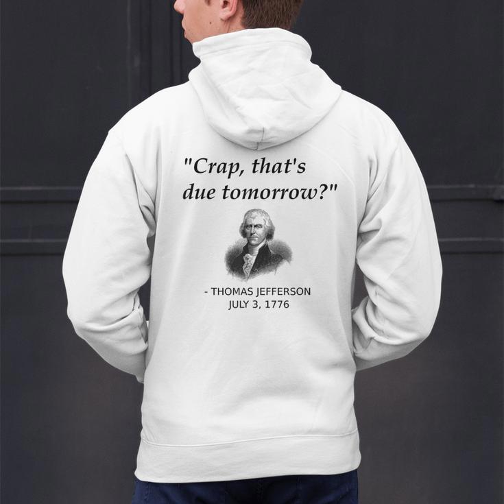 Thomas Jefferson USA History Teacher Student Men's Hoodie Back Print, History Teacher Hoodies, gift for family, gift for coworker Thomas Jefferson USA History Teacher Student Men's Hoodie Back Print, History Teacher Hoodies, gift for family, gift for coworker