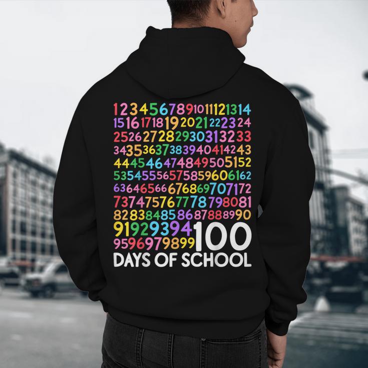100th Day Of School Teacher Kids 100 Days Math Numbers Men's Hoodie Back Print, novelty gifts, funny gifts 100th Day Of School Teacher Kids 100 Days Math Numbers Men's Hoodie Back Print, novelty gifts, funny gifts