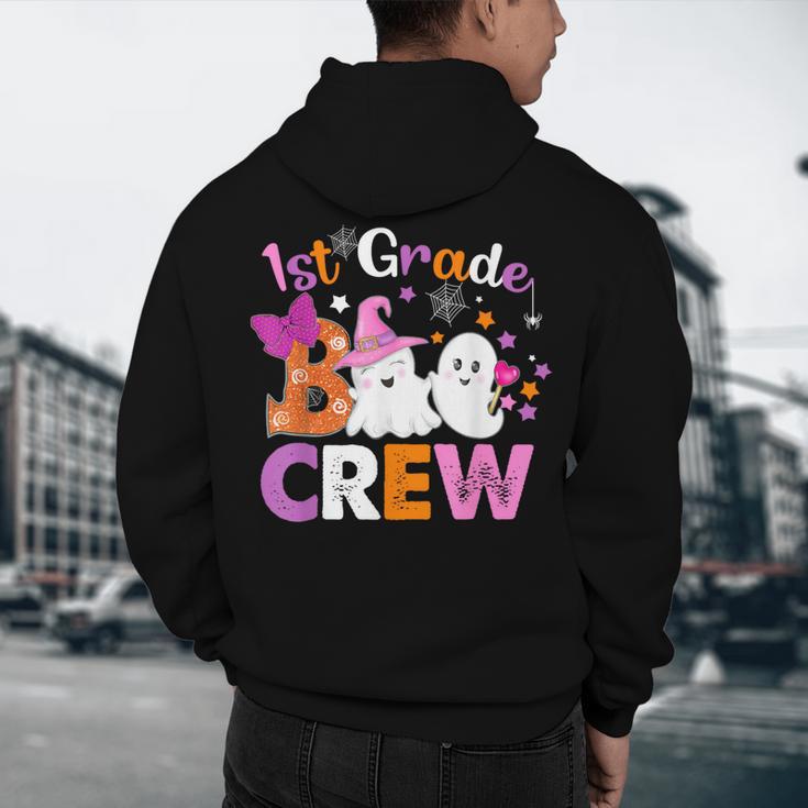 1st Grade Boo Crew First Grade Halloween Costume Teacher Kid Men's Hoodie Back Print, novelty gifts, funny gifts 1st Grade Boo Crew First Grade Halloween Costume Teacher Kid Men's Hoodie Back Print, novelty gifts, funny gifts