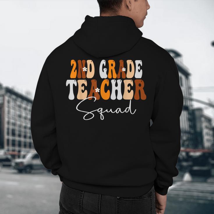 2nd Grade Teacher Squad Cute Women Groovy Fall Autumn Lovers Men's Hoodie Back Print, novelty gifts, funny gifts 2nd Grade Teacher Squad Cute Women Groovy Fall Autumn Lovers Men's Hoodie Back Print, novelty gifts, funny gifts