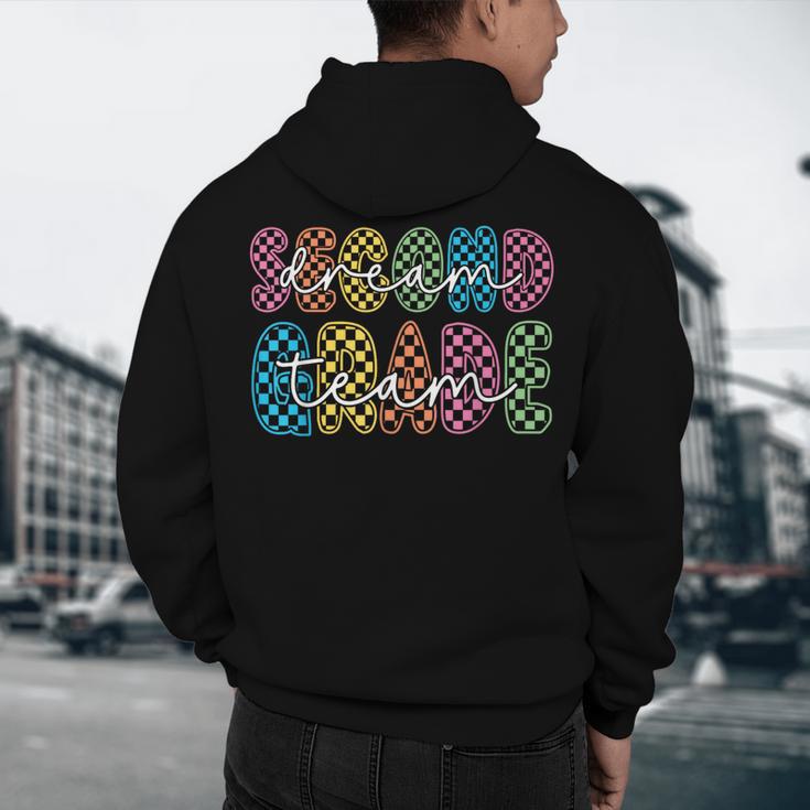 2nd Second Grade Dream Team Teacher First Day Back To School Men's Hoodie Back Print, novelty gifts, funny gifts 2nd Second Grade Dream Team Teacher First Day Back To School Men's Hoodie Back Print, novelty gifts, funny gifts