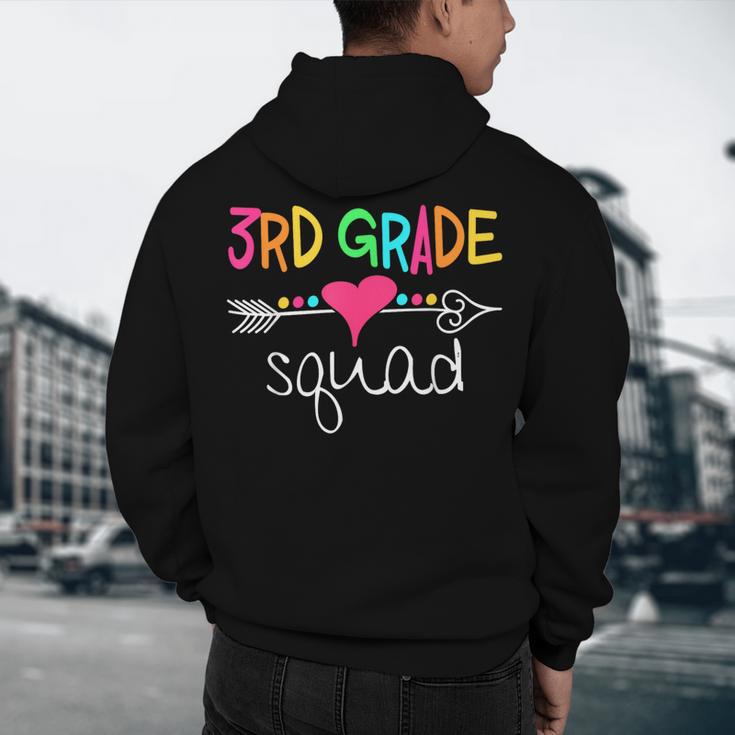 3rd Grade Squad Third Teacher Student Team Back To School Men's Hoodie Back Print, novelty gifts, funny gifts 3rd Grade Squad Third Teacher Student Team Back To School Men's Hoodie Back Print, novelty gifts, funny gifts
