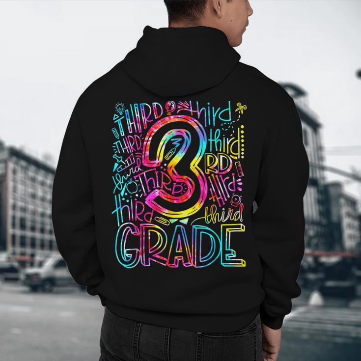 3rd Grade Typography Team Third Grade Teacher Back To School Men's Hoodie Back Print, novelty gifts, funny gifts 3rd Grade Typography Team Third Grade Teacher Back To School Men's Hoodie Back Print, novelty gifts, funny gifts